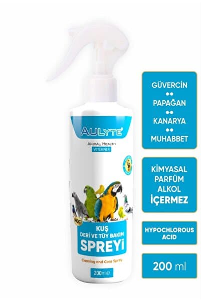 Aulyte Kuş Deri Ve Tüy Bakım Spreyi 200 ml