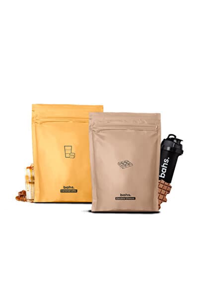 Bahs Proteinli Öğün Tozu | 1 Double Choco 1 Caramel Latte | 1 Shaker Hediye!