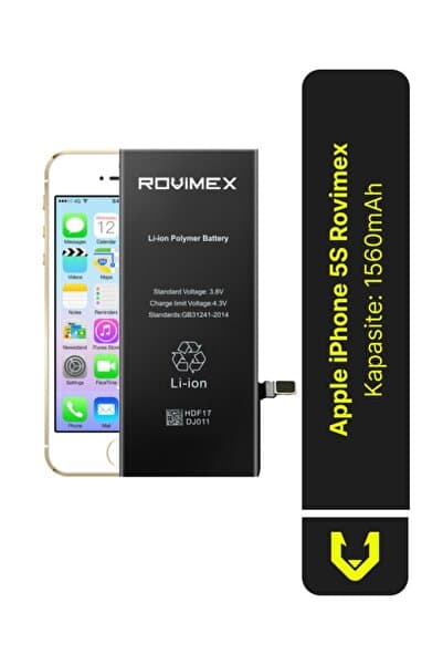 Rovimex Apple Iphone 5s Batarya Pil Uyumlu