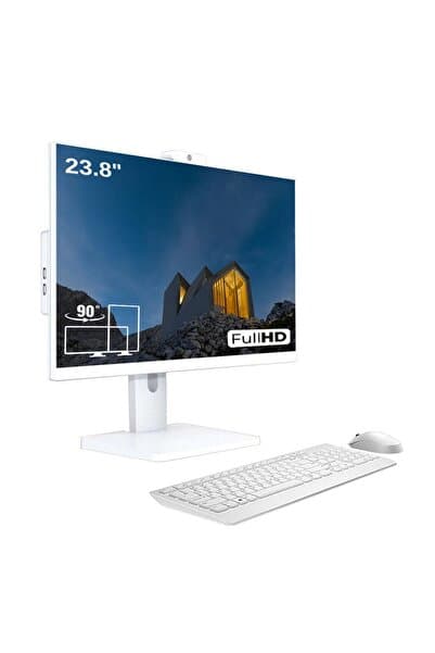 Xaser Xsr877 i7 4770 16GB Ram 512GB SSD 23.8" Webcam + Wifi Pivot All In One Bilgisayar