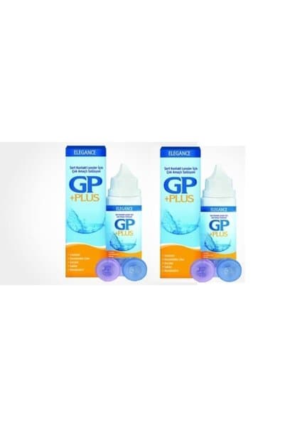 Elegance Gp Plus Sert Lens Solüsyonu 240 ml 2 Adet (SKT. 2026/10)