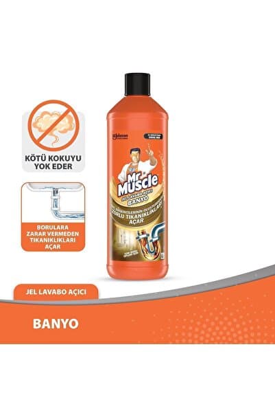 Mr. Muscle Jel Lavabo Açıcı, 1L