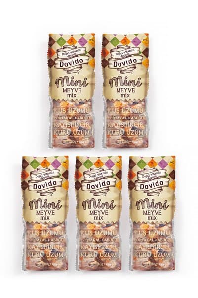Dovido Mini Meyve Mix 80 gr (5 ADET - 80 GR.)