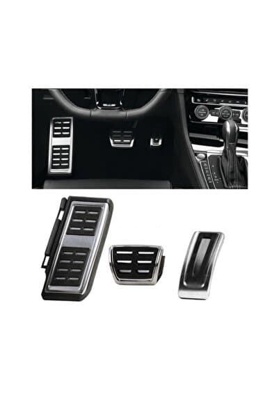 Otobestto Plus Oto Aksesuar Seat Leon 2013-2019 Uyumlu Otomatik Pedal Seti Orjinal Vidasız Geçirmeli
