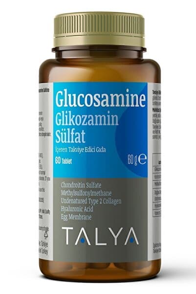 Talya GLUCOSAMINE COMPLEX | Glikozamin Sülfat İçeren Takviye Edici Gıda - 60 Tablet