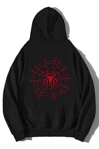BRZ COLLECTION Unisex Oversize Spider Hoodie