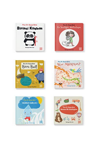 MUNDİ Prof. Dr. Selçuk Şirin Bebek Kitaplığı Seti (6 Kitap)