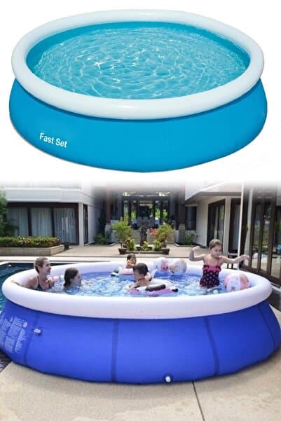 Binbirreyon Bestway Büyük Boy Şişme Yüzme Havuzu 244x61cm 2100litre Fe001