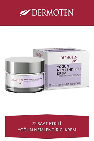 Dermoten 72 Saat Etkili Yoğun Nemlendirici Cilt Bakım Kremi 50 ml