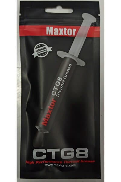 Maxtor ChipsetDepo Maxtor CTG8D Yüksek Kaliteli Maxtor Termal Macun Soğutucu 4gr 12.8 W/mk