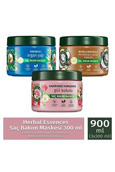 Herbal Essences Saç Bakım Maskesi 300mlx3
