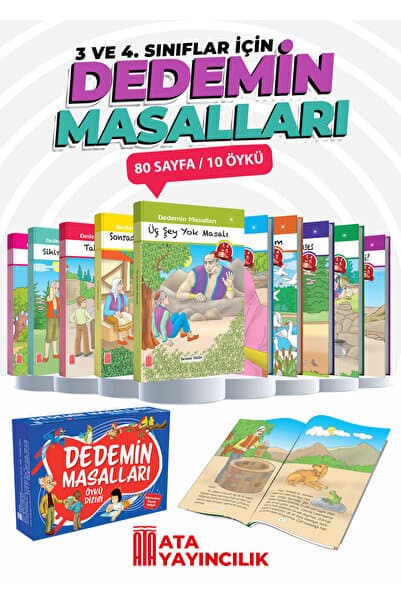 Ata Yayıncılık Dedemin Masalları Öykü Dizisi (4 ve 5. Sınıflar)