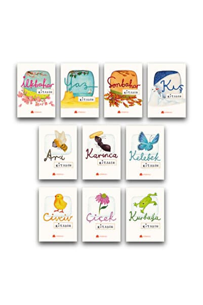 Mevsimler Ve Doğa Seti (6 AY-3 YAŞ) 10 Kitap