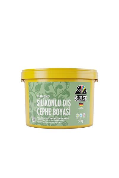 Düfa Diamond Silikonlu Dış Cephe Beyaz 3 kg