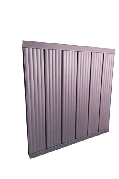 EuroStar Alüminyum Panel Radyatör Ekol Model 600 Mm X 6 Dilim Ral 7016 Antrasit Gri
