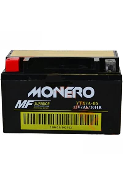 TÜRKMOPET Mondial Lavinia 125 Pro 12 Volt 7 Amper Akü 150*87*94