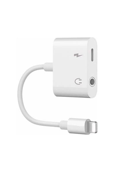 Genel Markalar Iphone Ipad Lightning Uyumlu Kulaklık Ve Şarj Çevirici Dönüştürücü Çoğaltıcı Kablo 6 7 8 X Xs Xs Ma