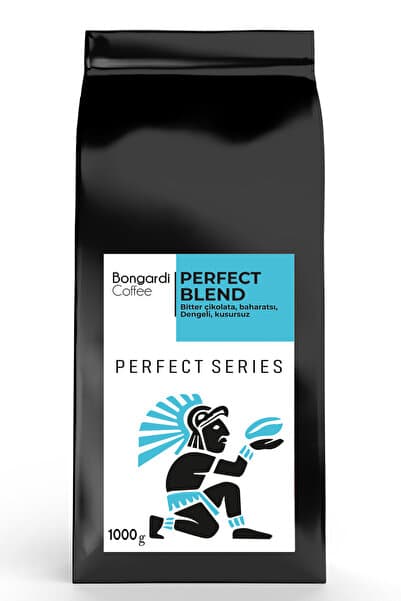 Bongardi Coffee Perfect Blend Premium Espresso Kahve 1000g (ÇEKİRDEK VEYA ÖĞÜTÜLMÜŞ SEÇİLEBİLİR)