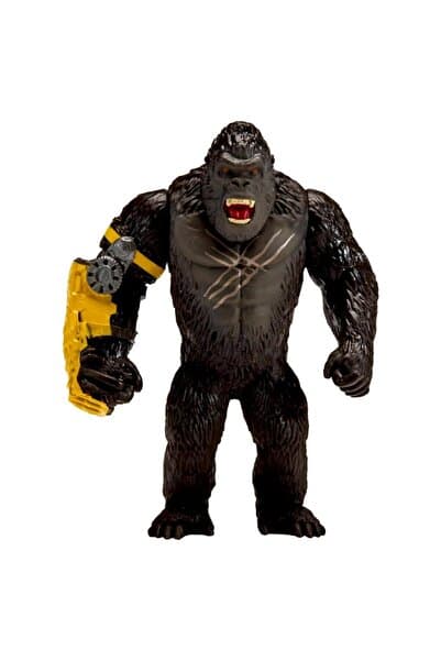 GIOCHI PREZIOSI Godzilla X Kong Mini Figür 8 Cm Kong Wiht B.E.A.S.T. Glove İkonik Koleksiyonluk Film Karakteri 4+ Ya