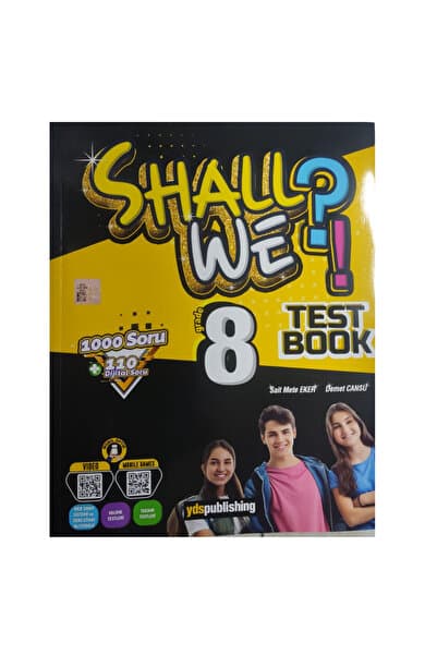 yds publishing SHALL WE 8.SINIF TEST BOOK 2026-2027 GÜNCEL