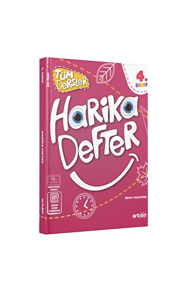 Artıbir Yayınları 4 sınıf Tüm Dersler Harika Defter (Etkinlikli Sorular ve Yeni Nesil Sorular) 2025