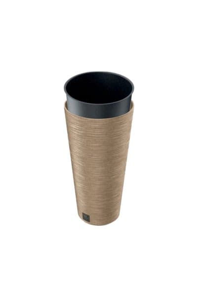 Prosperplast Furu Slim Eco Ahşap Saksı 27 Litrelik Ek Parçalı