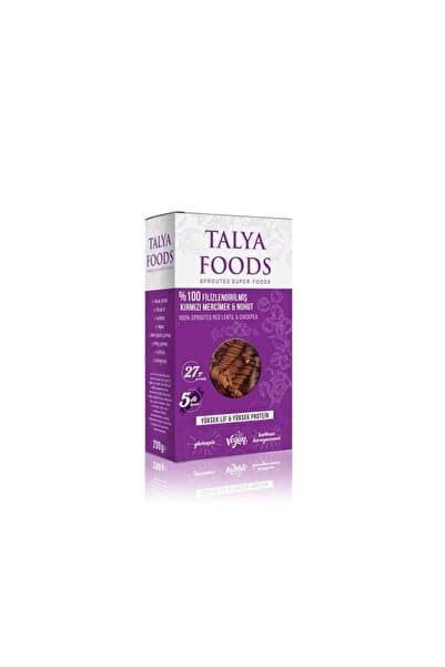 TALYA FOODS Filizlendirilmiş Kırmızı Mercimek & Nohut Makarna 200g