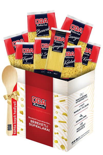 Oba Makarna Karışık Makarna Paketi 500gr X 8 Adet