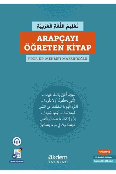Akdem Yayınları Arapçayı Öğreten Kitap