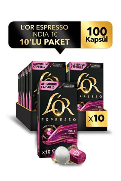 Espresso Origin INDIA X 100 Adet Kapsül