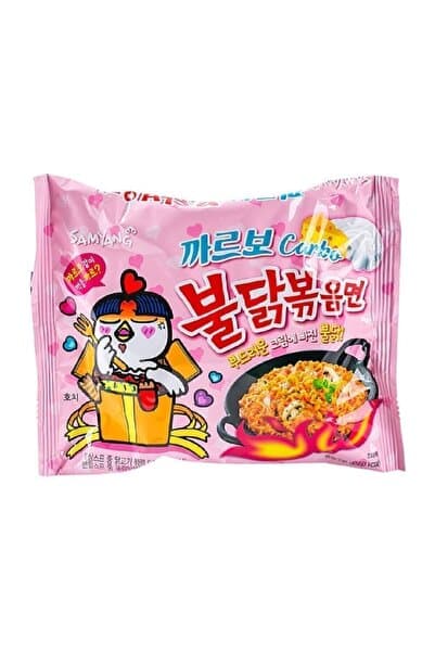 samyang Buldak Carbo Ramen (ORİJİNAL KORE ERIŞTESİ HELAL) 140g