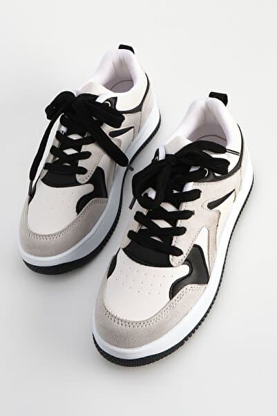 Kadın Sneaker Yüksek Taban Spor Ayakkabı Aryan Gri Süet