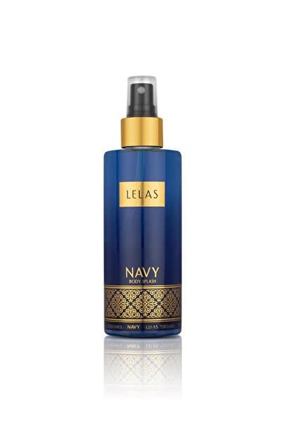 Lelas Navy Unisex Vücut Spreyi 250 ML – Odunsu Oryantal Vanilya Vücut Koku Spreyi – 1158
