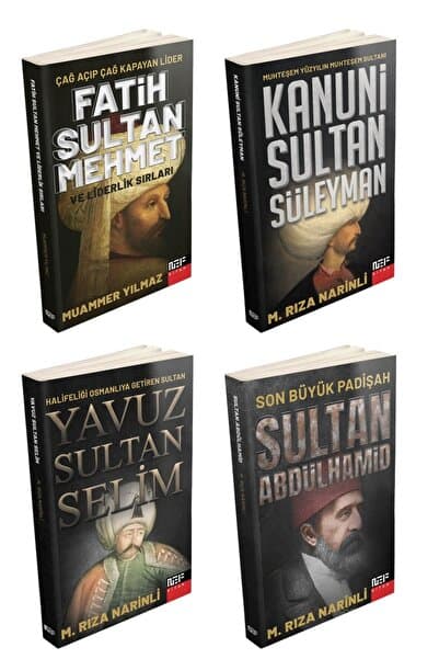 profkitap Osmanlı Padişahları Seti (4 Kitap)