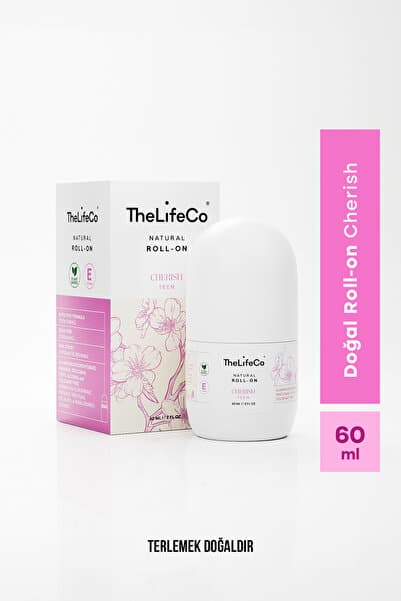 TheLifeCo %100 Doğal Roll-on Deodorant Cherish 60 ml - Genç Kız