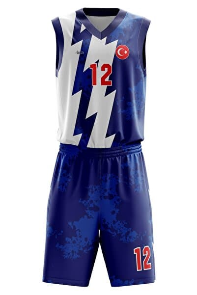 ACR Giyim Tekstil Forma Baskı Basketbol Forması Splash Model Kişiye Özel Basketbol Forması Alt Üst Takım Hediyelik Forma