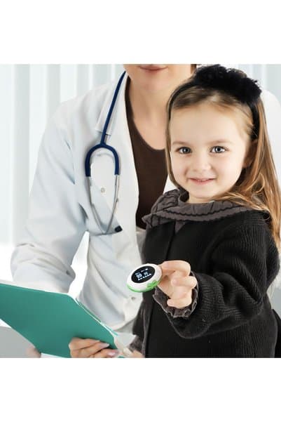 VZN Çocuk Pediatrik Pulse Oksimetre, USB Şarjlı