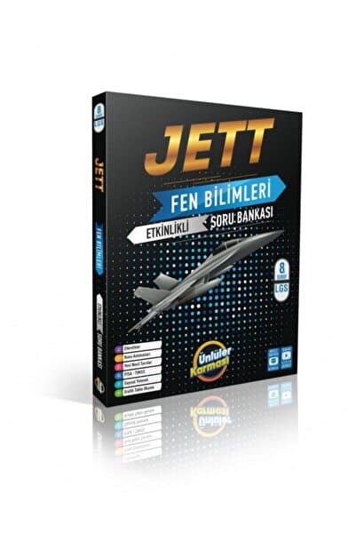 Ünlüler Karması Jett Fen Bilimleri Etkinlikli Soru Bankası