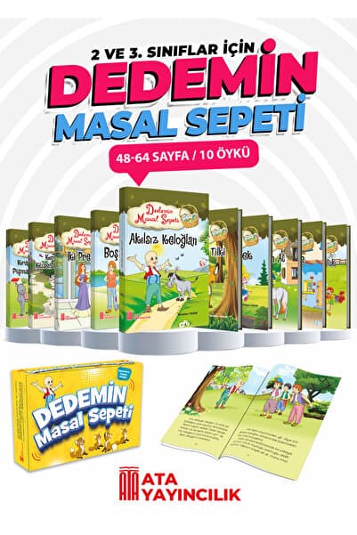 Ata Yayıncılık Dedemin Masal Sepeti (2 ve 3. Sınıflar)