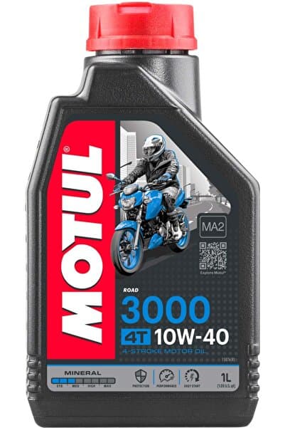 Motul MOTOSIKLET 3000 10W40 4T 1L MOTOR YAGI 1