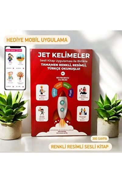 Bayhan Yayıncılık Jet Kelimeler , Ingilizce Kitabı Ve Uygulama ( Sesli Kitap Batuhan Çetin )