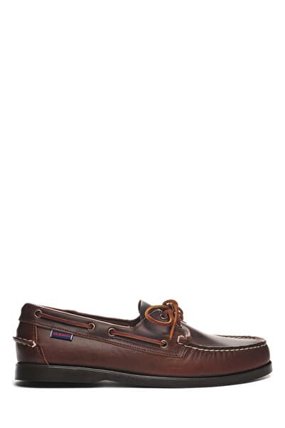 Sebago Docksides Portland Kahverengi Erkek Deri Loafer