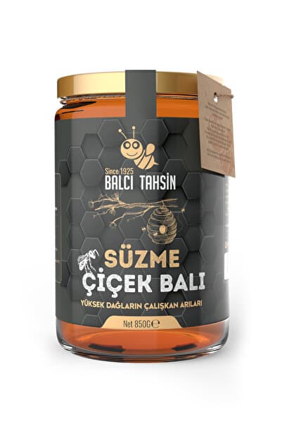 Yüksek Kaliteli Hakiki Karakovan Süzme Çiçek Balı 850 Gr.