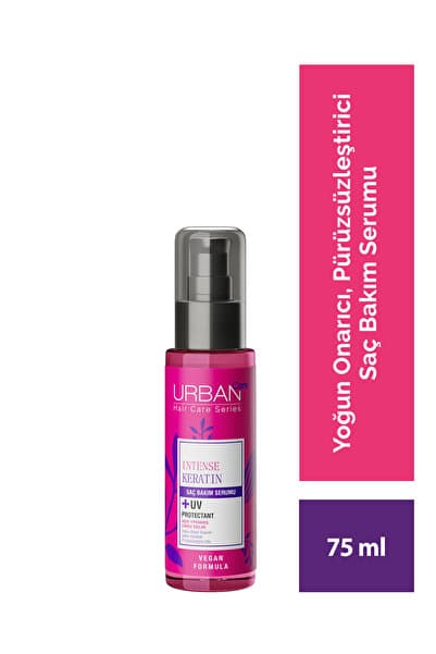 Urban Care Intense Keratin Aşırı Yıpranmış Saçlara Özel Saç Bakım Serumu-vegan-uv Koruma-75 ml