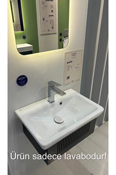 TURKUAZ Cerastyle Porto 55 x 38 cm Dolap Uyumlu Lavabo