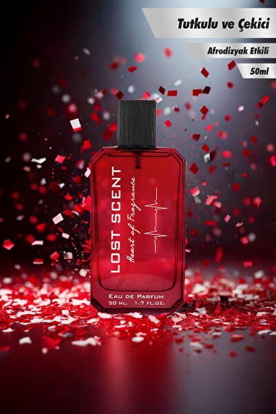 Lost Scent Aphrodisiac Etkili - Red 50 ml Edp Kadın Parfüm - Tutkulu Ve Çekici Bir Koku
