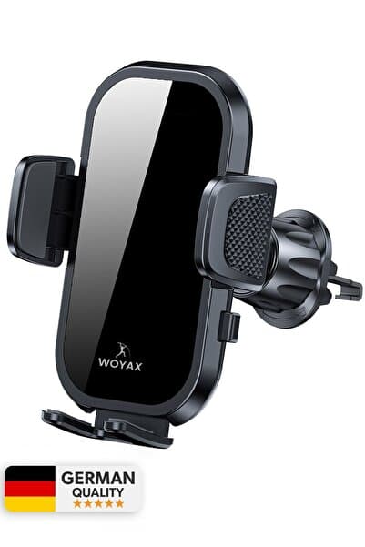 Kancalı Araç Içi Premium Telefon Tutucu - Araba Telefon Tutacağı Havalandırma Için