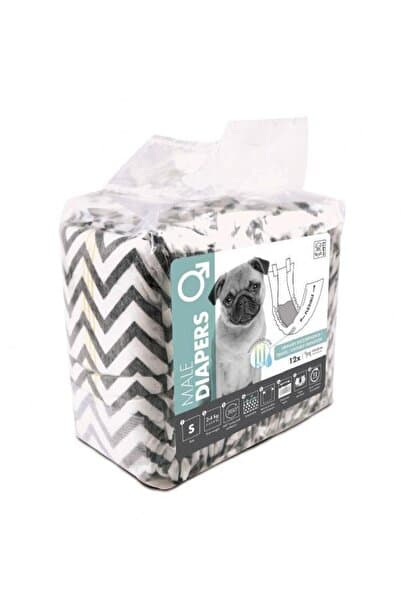 M-PETS DIAPERS ERKEK KÖPEKLER İÇİN KÜLOT (S) 12Lİ