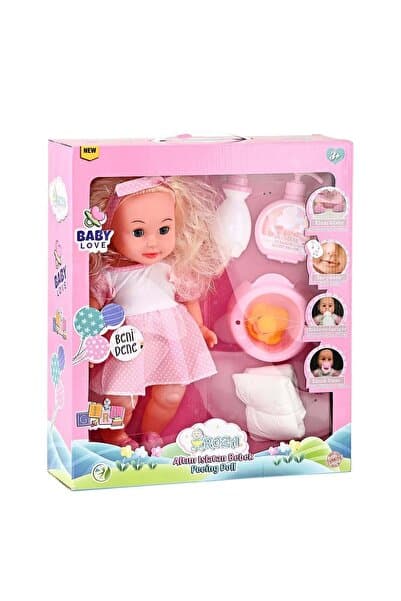 Genel Markalar Altını Islatan 8 Farklı Türkçe Cümle Kuran Biberon Ve Emzikli 32 Cm Bebek