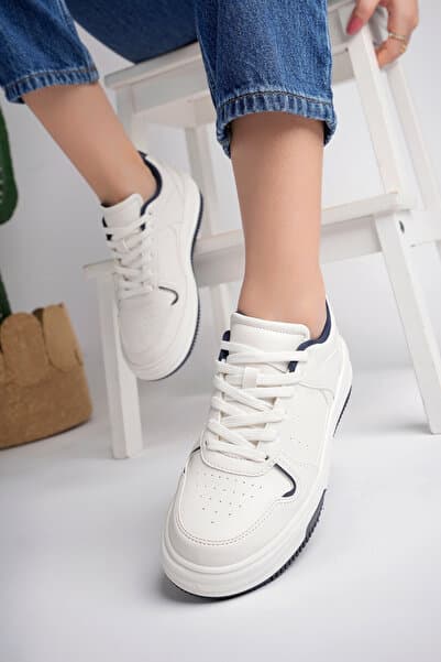 pasyone Lacivert Kadın Sneaker Günlük Ayakkabı